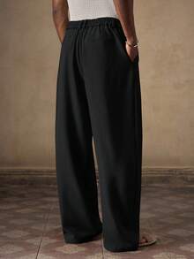 AKNOTIC 男士休闲宽松弹力腰直筒卡其裤，适合夏季、秋季、度假、日常穿着、派对、情侣装，男士礼物