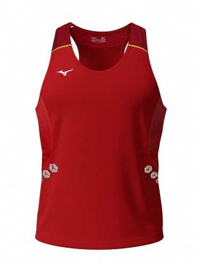 Mizuno Women's Sleeveless T-Shirt Red