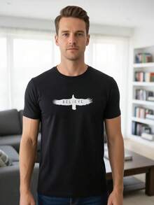 MIL200FIT Men T-Shirts - Black - View 7