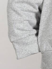 SHEIN 4-7岁儿童春秋季两件套，长袖上衣印有字母图案，圆领设计，休闲运动裤，适合上学、通勤、运动、度假、圣诞节、万圣节等场合。 - 藍色 - 查看 8