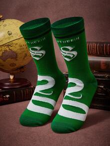 HARRY POTTER X SHEIN Women Crew Socks - Multicolor - View 1
