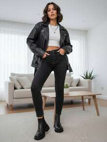 Women Ankle Boots & Booties - Black - View 7