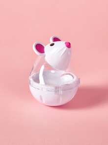 PETSIN 老鼠形不倒翁漏食球玩具，猫玩具 - 彩色 - 查看 5