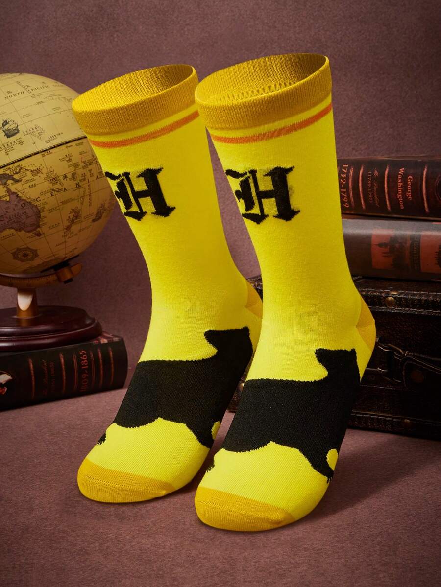 HARRY POTTER X SHEIN Women Crew Socks - Multicolor - View 1