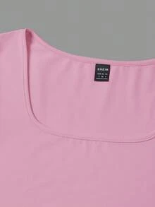 SHEIN EZwear 5件/套 混色针织女式T恤 - 彩色 - 查看 13