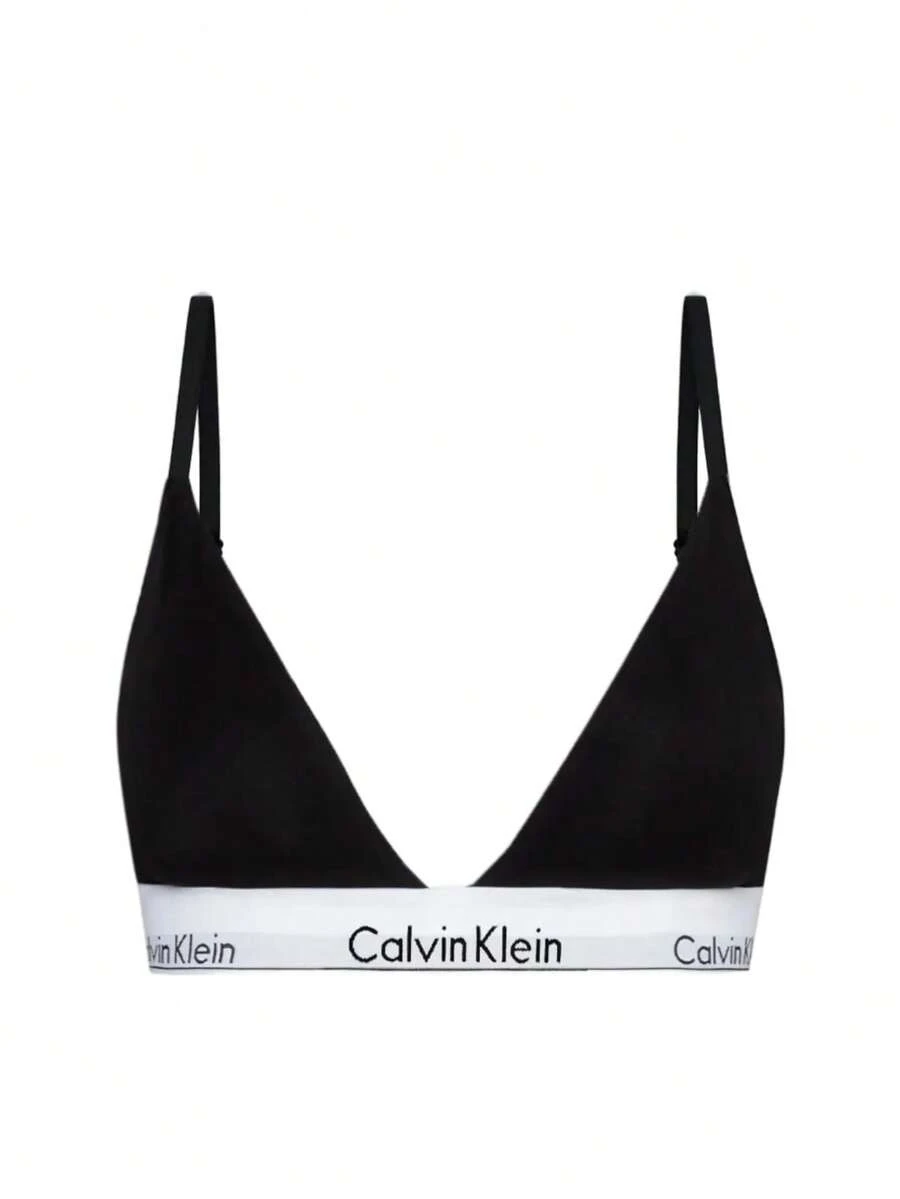 Calvin Klein CK UNDERWEAR Women's Seamless Breathable Classic Fit Gym Sports Daily LV00QF8498-UB1 - Black - View 1