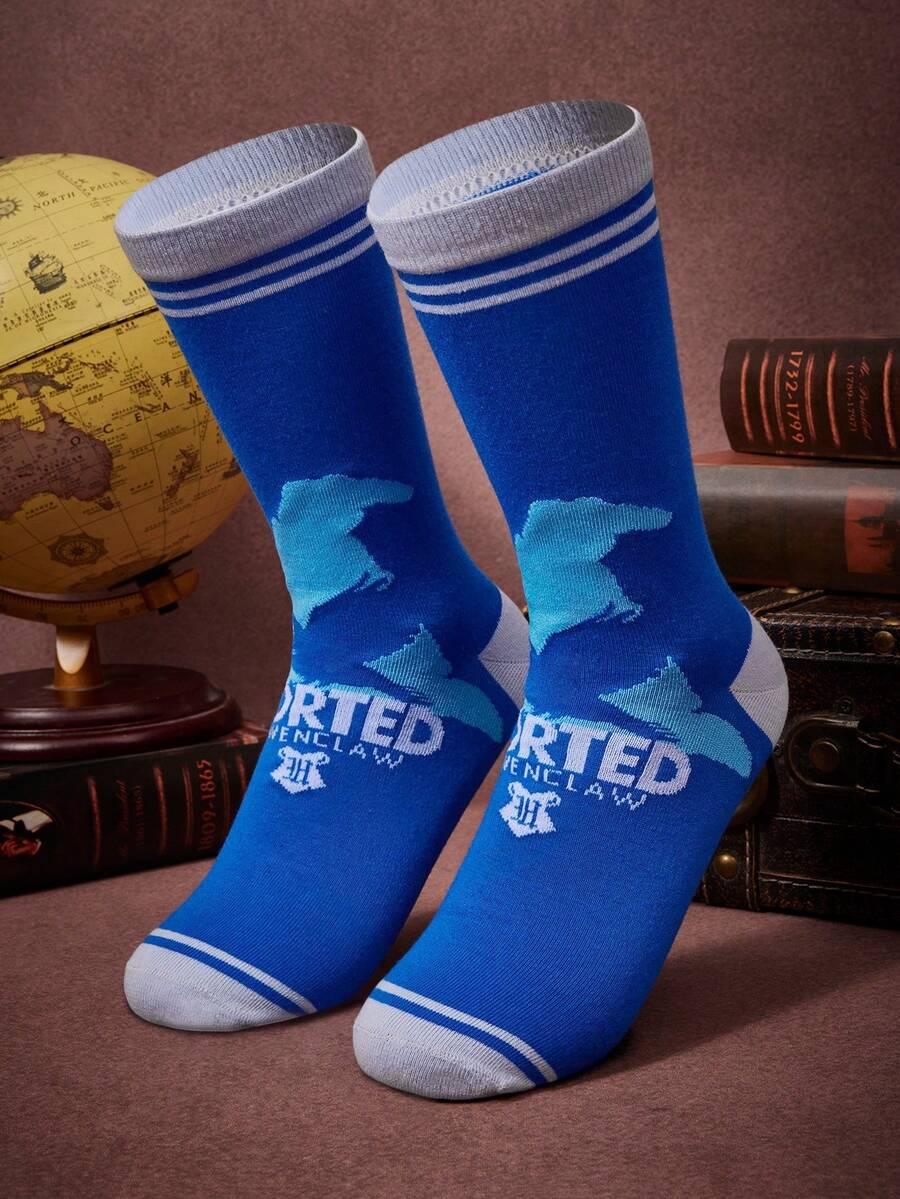 HARRY POTTER X SHEIN Women Crew Socks - Multicolor - View 1