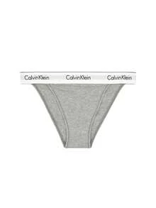 Calvin Klein Women's Thong - Grey heather - View 1