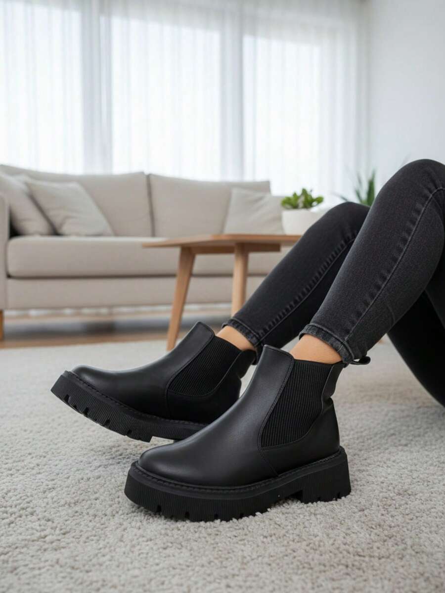 Women Ankle Boots & Booties - Black - View 1