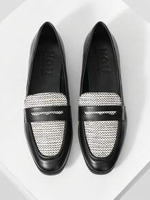 MOTF ZAPATOS PLANOS PARA MUJER CASUALES, CÓMODOS Y VERSÁTILES - Negro - Ver 2