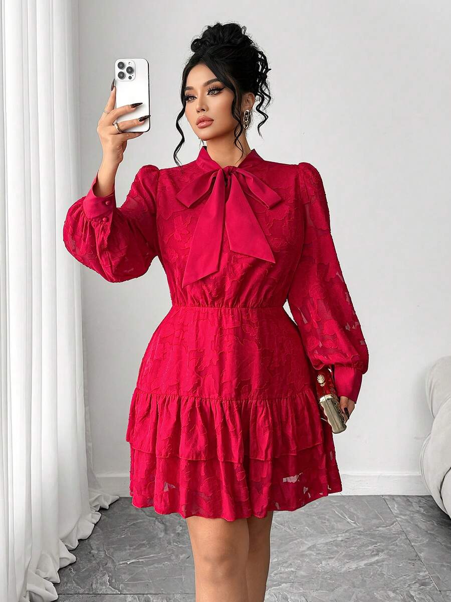 Floerns Abito da donna Boho floreale a Maniche corte Midi