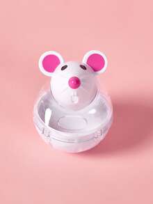 PETSIN 老鼠形不倒翁漏食球玩具，猫玩具 - 彩色 - 查看 4