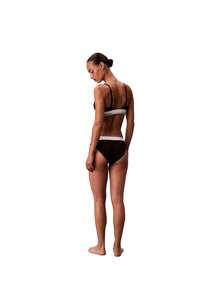 Calvin Klein CK UNDERWEAR Women's Seamless Breathable Classic Fit Gym Sports Daily LV00QF8498-UB1 - Black - View 2
