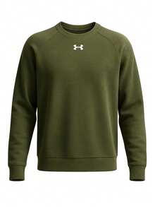 Under Armour Rival Fleece Men's Crew Marine Od Green - Green - View 1