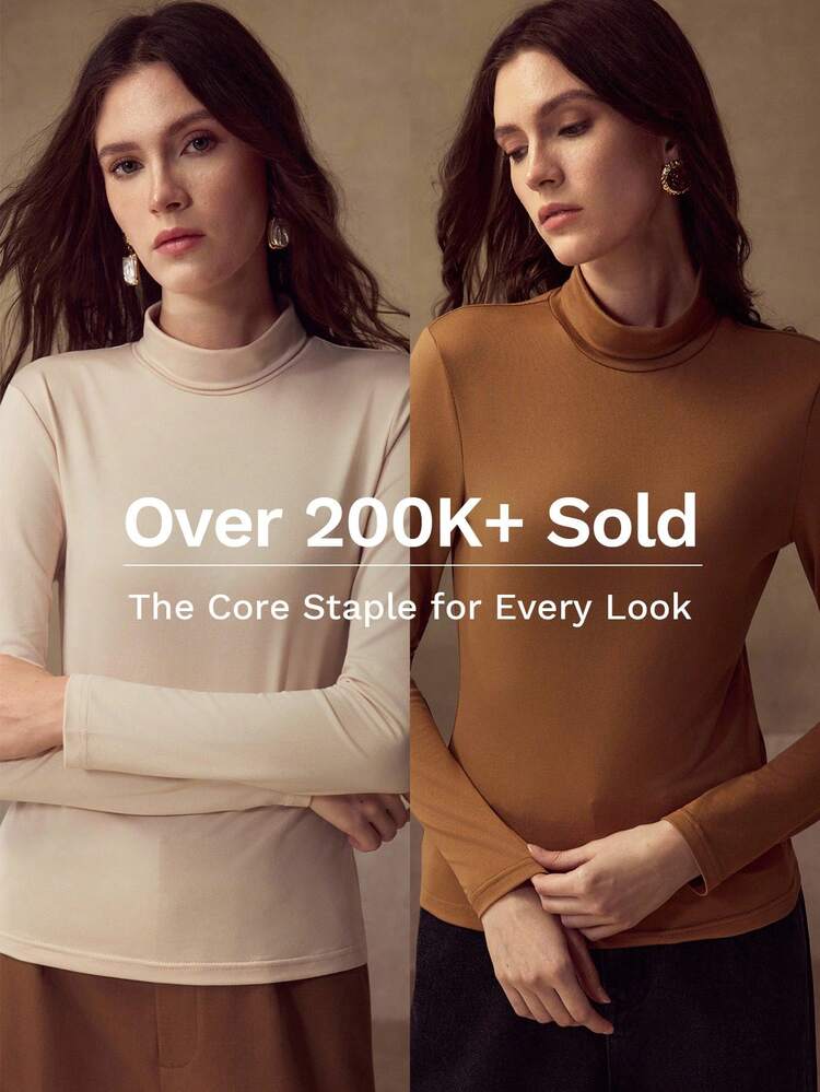 SLIM FIT STAND COLLAR TOP