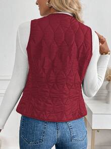 EMERY ROSE Women's Padded Thermal Lined Jacket, Winter Clothes - Red - View 2