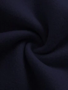 EMERY ROSE Áo nỉ cổ tròn hở vai in họa tiết ngựa trắng chắp vá thời trang dành cho nữ - Nhiều màu - Xem 5