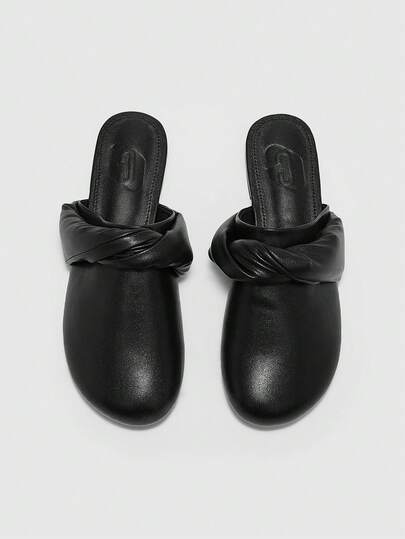 CUCCOO BIZCHIC Women's Fashionable Simple Round Toe Flat Shoes, Light Gray For Christmas