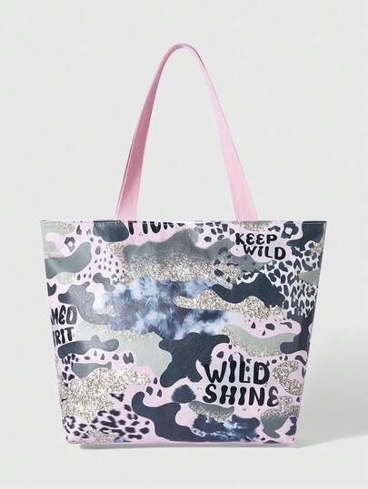 Grunge Punk Women Tote Bags