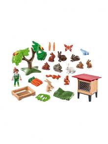 Playmobil Country Rabbit Hutch KIDS 4 Years+ 71252 - Multicolor - View 3
