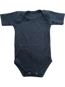 Pañalero liso color negro 100% algodón - Negro - Ver 2