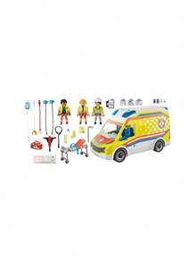 My Life Rettungswagen Mit Licht Und Sound BOYS FIRST 71202 - Multicolor - View 3