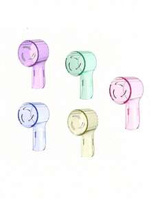 5 أغطية لرؤوس فرشاة الأسنان الكهربائية، أغطية واقية لحماية الفرشاة من الغبار، قابلة لإعادة الاستخدام، مناسبة للسفر والتخييم والعائلة والمدرسة، لتنظيف وتنظيم المنزل والحمام، ديكور الخريف والعودة إلى المدرسة - متعدد الألوان - مشاهدة 12