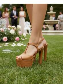 La Caprichosa Women Platforms & Wedge Sandals - 駝色 - 查看 1
