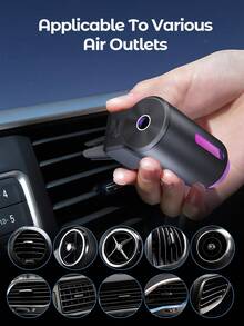 Teckwe Smart Car Air Freshener Diffuser With Adjustable Modes, Bathroom Air Freshener Long Lasting, Home Fragrance, Car Accessories