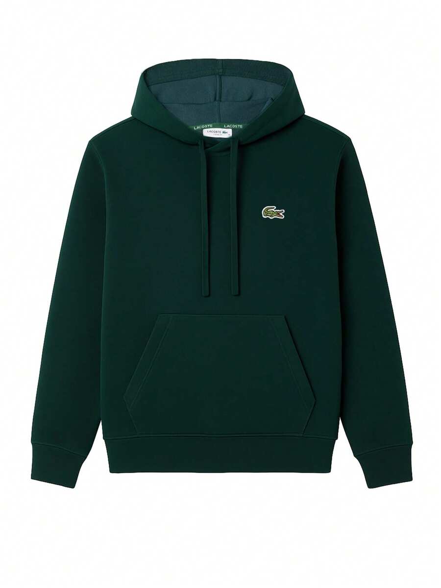 Lacoste Relaxed Women's Hoodie Green - Sinople - View 1