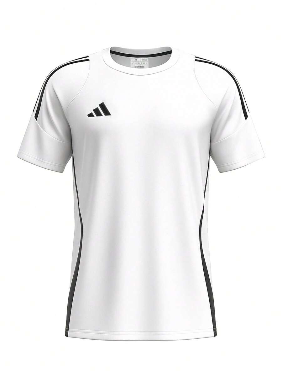Adidas Tiro 24 Men's T-Shirt White - White Black - 查看 1