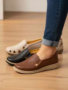 Women Loafers Shoes - Multicolor - View 4