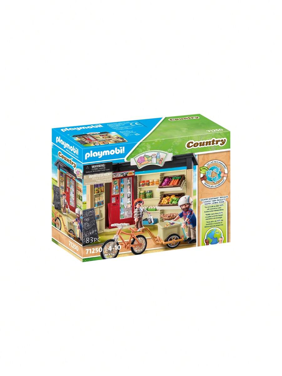 Playmobil Country Farm Shop KIDS 4 Years+ 71250 - Multicolor - View 1