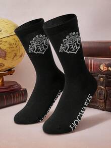 HARRY POTTER X SHEIN Women Crew Socks - Multicolor - View 1