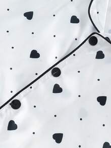 Bộ đồ mặc nhà thường ngày 2 món áo khoác cardigan và quần dài họa tiết da báo màu tương phản cho bé gái - trắng - Xem 4