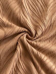 Soleia 露肩喇叭袖系带连体裤，休闲 - 棕色 - 查看 7