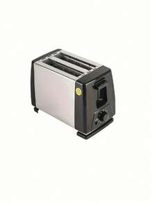 JMMO 2 Slice Compact Size Stainless Steel Body PFOA Free Non Stick Coating Automatic Toaster With 7 Browning Levels Defrost Reheat Cancel Bagel Functions Extra Wide Slots Adjustable Height Control Removable Crumb Tray Cool Touch Handle Quick Heating Black Color Mini Toaster Breakfast Maker - Multicolor - View 10