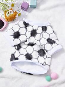 PETSIN 1 Black And White Football Flannel Pet , Thick White Flannel Warm Pet Clothing - White - View 9