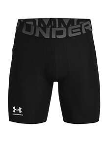 Under Armour HeatGear Men's Shorts Black - White / Black - Xem 1