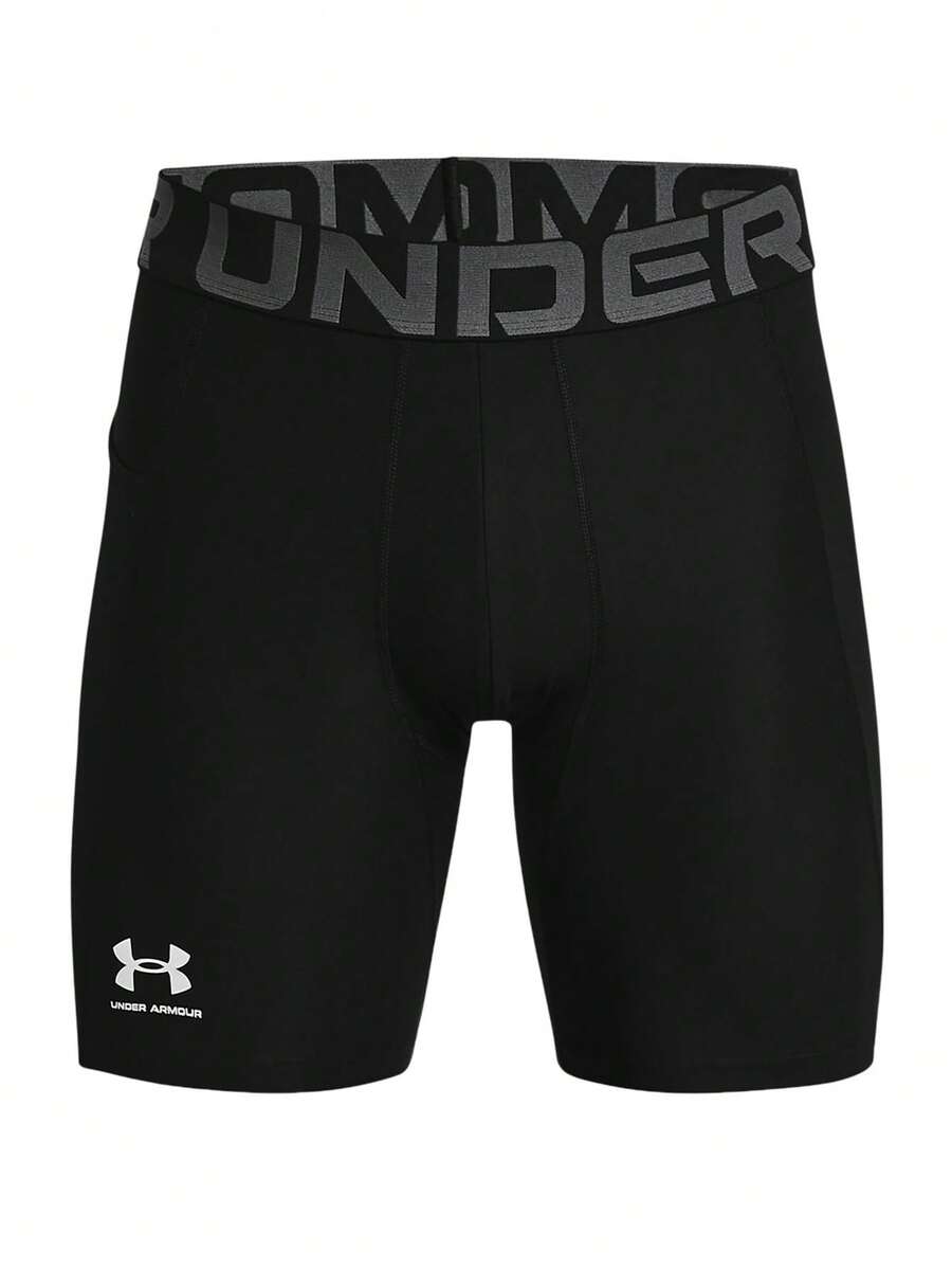Under Armour HeatGear Men's Shorts Black - White / Black - Xem 1