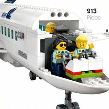 LEGO City Passenger Airplane GIRLS FIRST 60367 - Multicolor - View 7