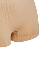 SHAPORA 1 قطعة بدلة نسائية مريحة وسلسة وصديقة للبشرة - لون مشمشي - مشاهدة 5