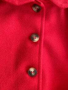 PrepCrw Bộ áo khoác/váy phong cách đại học dành cho nữ sinh - Đỏ - Xem 7