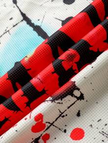 ROMWE MEN Street Life 男士印花连帽长袖卫衣 卫衣，秋冬 - 彩色 - 查看 5