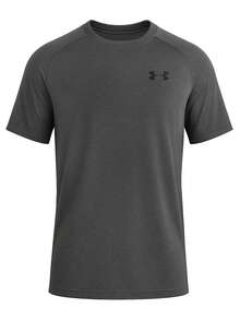 Under Armour Tech 2.0 Men's Sports Short Sleeve Dark Grey - Xám - Xem 1