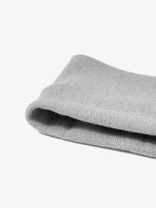 MUSERA Jersey Thick Basic Headband - Light Grey - View 3