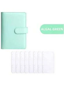 省钱活页夹，内含8个A6拉链信封，现金信封预算系统，储蓄挑战手册，助您管理财务，节省开支 - 彩色 - 查看 18