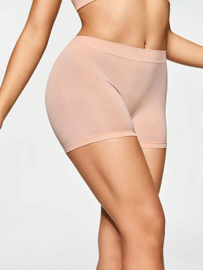 Shapelle Forme 1pc Women's Seamless Solid Color Hipster Panty