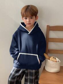 DAZY 男童运动衫 - 藏蓝色 - 查看 2