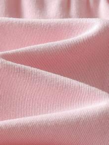 4件套女婴可爱休闲针织爱心图案裤，秋冬季百搭 - 彩色 - 查看 7